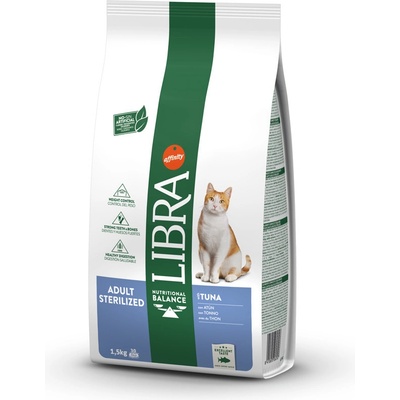 Libra Cat Sterilized s tuniakom 1,5 kg