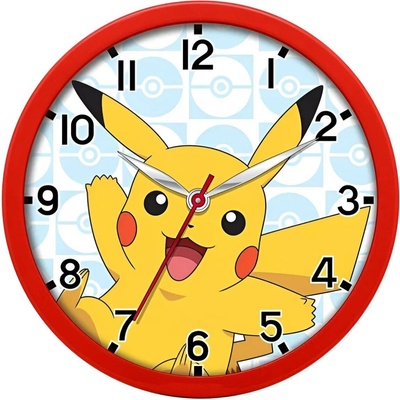 Pokémon company Nástenné hodiny – Pikachu