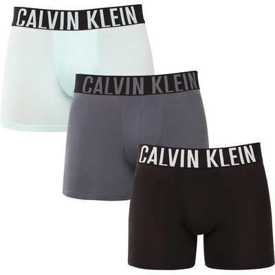 Calvin Klein Комплект от три - мъжки боксерки Calvin Klein многоцветни Calvin Klein | Cheren Zelen Siv Mnogotsveten | МЪЖЕ | L
