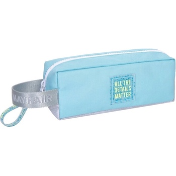 Kstationery Ученически несесер, Kstationery, Mayfair, Day Dreamer, 22 x 8.5 x 5.5 cm, Син (KST67578)