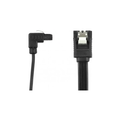 Accura SATA III - SATA III 0.5m uhlový čierny ACC2207