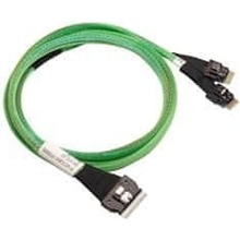 Broadcom LSI internal U.3 cable 1.0 m SlimLine x8 (SFF-8654) do 2x SlimLine x4 (SFF-8654)