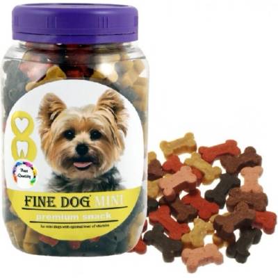FINE DOG MINI Kostičky Soft Mix 280 g