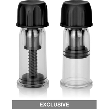 CalExotics CalExotics Nipple Play Vacuum Twist Suckers Black