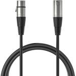 FIFINE Аудио кабел FIFINE L9, XLR - XLR, 3m, черен (FIFINE-L9)