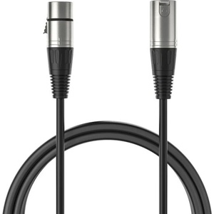 FIFINE Аудио кабел FIFINE L9, XLR - XLR, 3m, черен (FIFINE-L9)