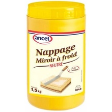 Neutrální zrcadlová poleva na dorty Ancel 1,5 kg