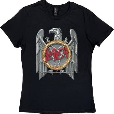Slayer Silver Eagle Black M Дамски Риза (SLAYTEE02LB02)