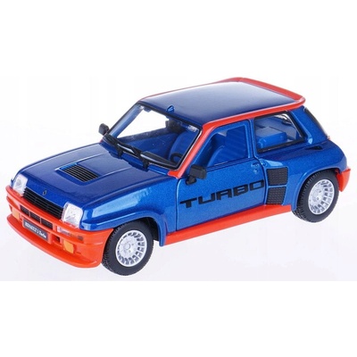 Bburago Renault 5 Turbo modrá 1:24