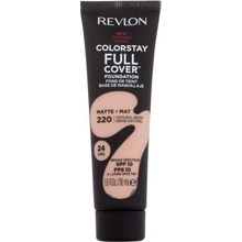 Revlon Colorstay Full Cover SPF10 dlhotrvajúci a vysoko krycí make-up 220 natural beige 30 ml