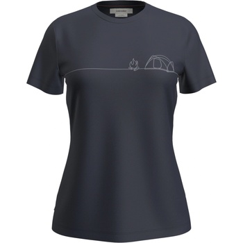 Icebreaker W Mer 150 Tech Lite SS Tee Single Line C Размер: L / Цвят: тъмно син