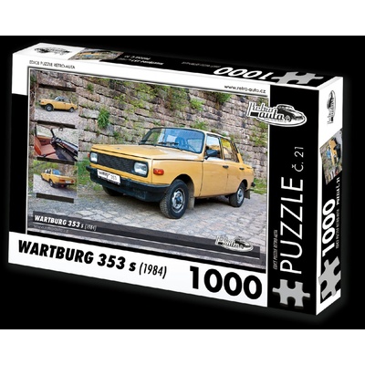 Retro-auta č. 21 Wartburg 353 s 1984 1000 dielov