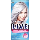 Farby na vlasy Schwarzkopf Live Ultra Brights 098 oceľovo strieborná