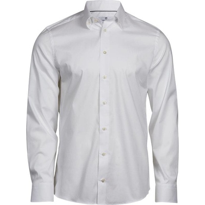 Tee Jays luxusná elastická košeľa s dl. rukávom 4024 biela