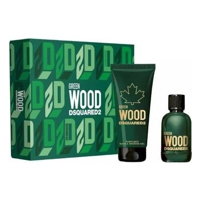 Dsquared² Green Wood EDT 100 ml + sprchový gel 150 ml