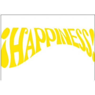 Plakát typ A4-A0 Happiness