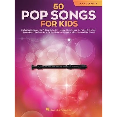 50 Pop Songs for Kids pre zobcovú flautu