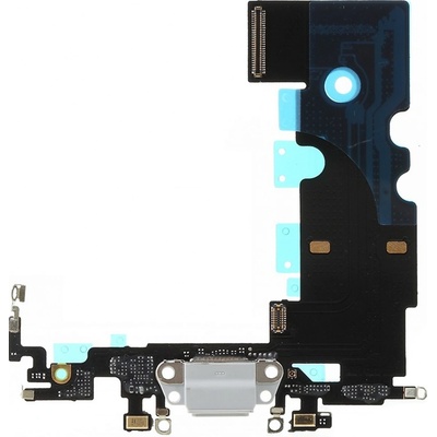 ostatní Apple iPhone 8 dock konektor nabíjení napájecí flex lightning port sluchátka šedý