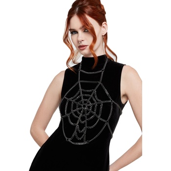 KILLSTAR харнес KILLSTAR - Torn Hearts - Dark/Silver - KSRA014356