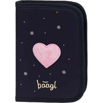 Baagl Училищен пенал един етаж Unicorn Gold BAAGL | Sin | Момичешки | UNI