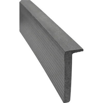 Ukončovací profil WPC L Light Grey 12 x 58 x 2000 mm