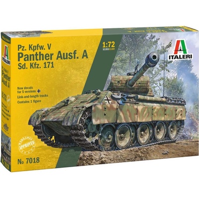 Italeri Sd.Kfz.171 Pz.Kpfw.V Panther Ausf.A 1:72