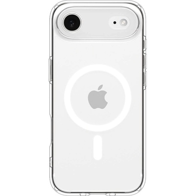 Spigen Хибриден кейс с висока степен на защита с MagSafe за iPhone 17 Air - Spigen Ultra Hybrid MagSafe Case (бял-прозрачен) (ACS10313)