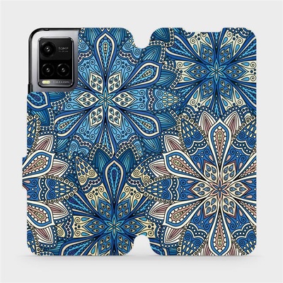 Mobiwear Vivo Y33s V108P Modré mandala květy