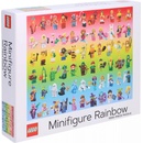 Puzzle LEGO® Chronicle Books Duhové minifigurky 1000 dílků