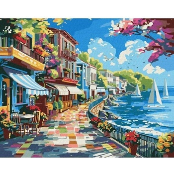 Ideyka mesto pri oceáne 40 x 50 cm