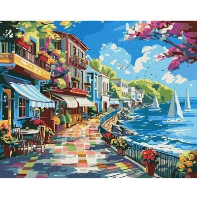 Ideyka mesto pri oceáne 40 x 50 cm