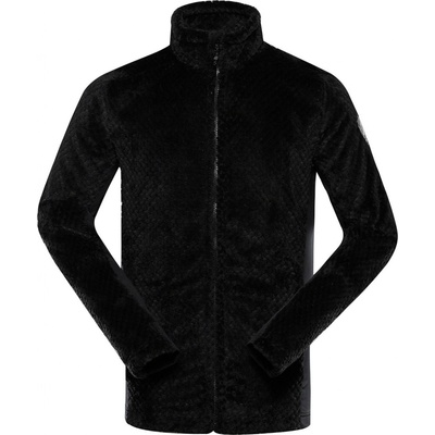 Alpine Pro Lomm pánska outdoorová mikina MSWD388 čierna