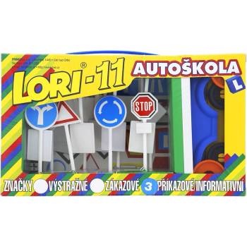 Lori 11/3 Autoskola příkazové a informativní značky