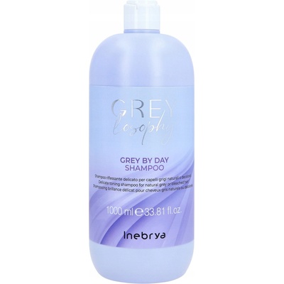 INEBRYA GREYLOSOPHY Jemně mycí šampon pro šedivé vlasy 1000 ml
