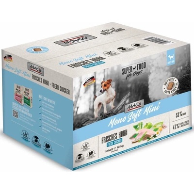 Mac's Dog Soft Mono mini kuřecí 2 x 12 kg