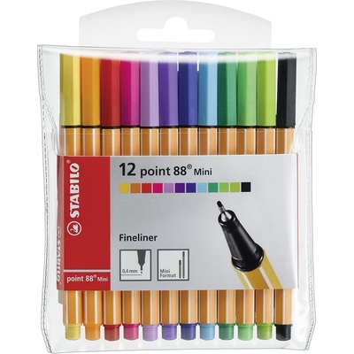 Stabilo Point 88 12 ks Mini Colorful Ideas