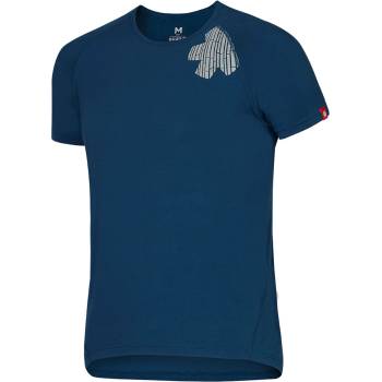 Ocun Мъжка тениска Ocun Bamboo T Blossom T-shirt - Blue Opal (016-6954-0412)