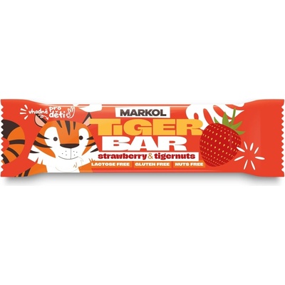 Markol Tyčinka Tiger jahoda 30 g