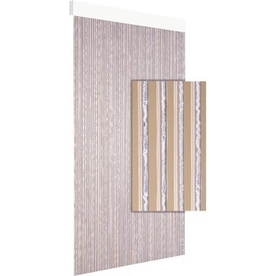 Záves na dvere ATLAS 90x210cm biely