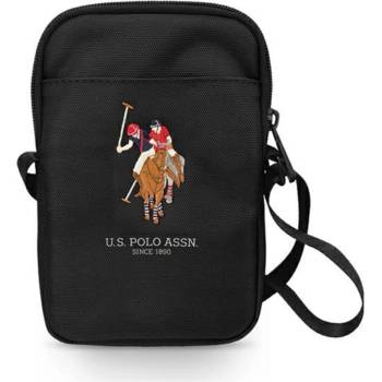 U. S. Polo Assn . Universal Phone Bag - дизайнерска чанта (портфейл) с презрамка (черен)