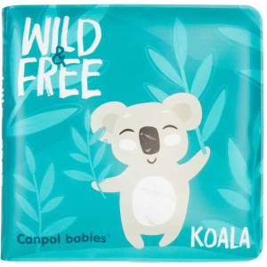 Canpol babies Музикална гумена книжка със свирка Canpol - животни (2/083_wild) - baby