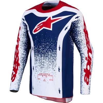 Alpinestars Techstar Unity červená/biela/modrá