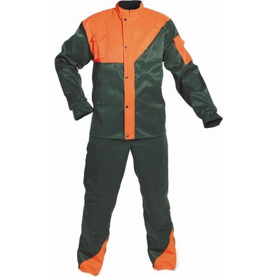 Cerva Pluto protipořezový oblek zelený 48