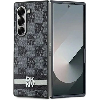 DKNY Калъф DKNY Checkered Pattern Printed Stripes за Samsung Galaxy Z Fold 6 - черен (3666339329945)