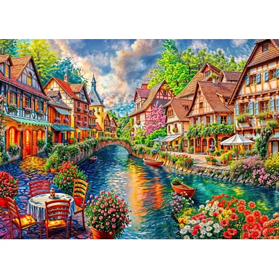 Bluebird Puzzle - Puzzle Walk along the Canal - 1 500 piese