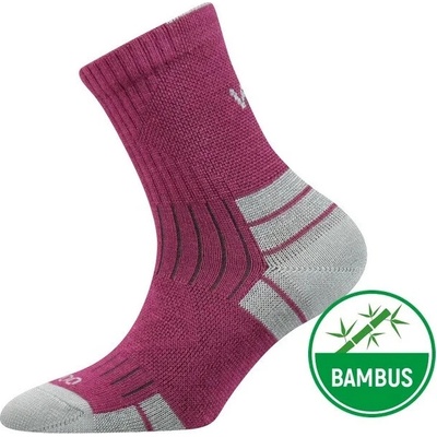 Belkinik Dětské bambusové ponožky fuchsiová