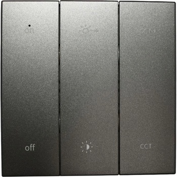 NEDES Стенно дистанционно управление SHAPE 2xAAA черно (ND4308)