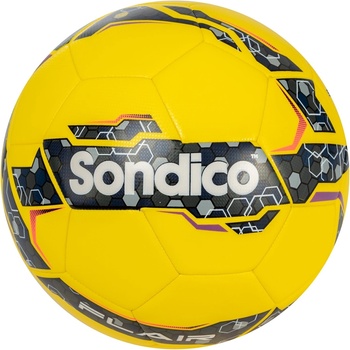 Sondico Футболна топка Sondico Flair Football S4 - Yellow/Black