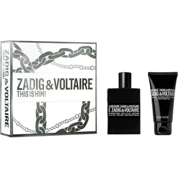 Zadig & Voltaire Zadig & Voltaire This is Him EDT Spray 50ml + Shower Gel 75ml комплект за мъже