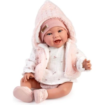 Guča 10284 Оливия - тежка реалистична кукла с меко текстилно тяло - 42 см